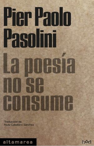 LA POESÍA NO SE CONSUME