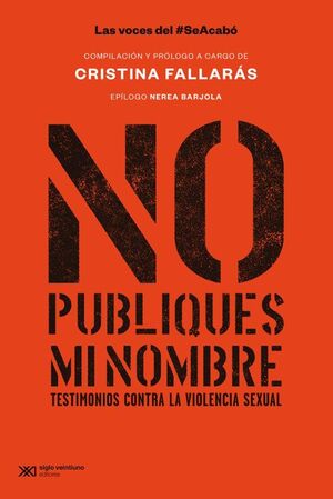 NO PUBLIQUES MI NOMBRE